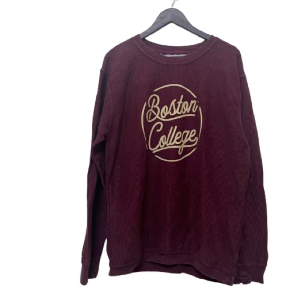 Pressbox Women's Boston College Corduroy Sweatshirt Large